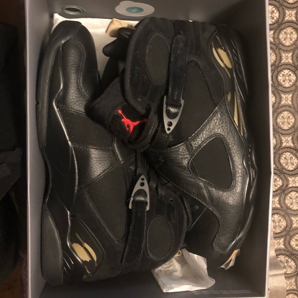 Jordan 8’s Black Ovo sz 11.5 - Picture 1 of 5